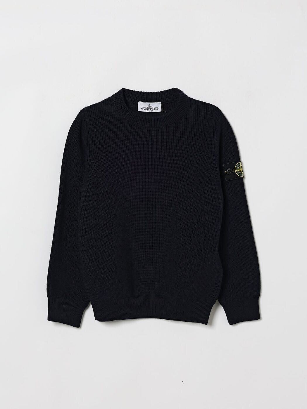 石ころ 島 STONE ISLAND JUNIOR クルーネックジャンパー 編み物御召しもの ボーイズ Crew neck jumpers 5100004S00D8 関税 貨物輸送無料 2026SS gi