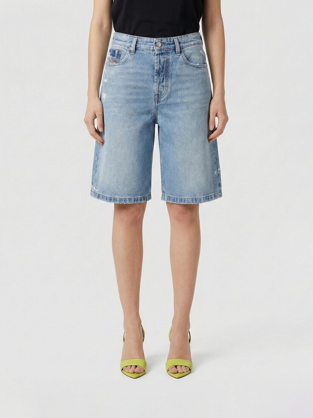 ディーゼル DIESEL デニムショーツ ショーツ レディース ブルー Denim shorts A14051007DM Blue 関税 送料無料 2026SS gi｜BRANDSHOP「il Tesoro」