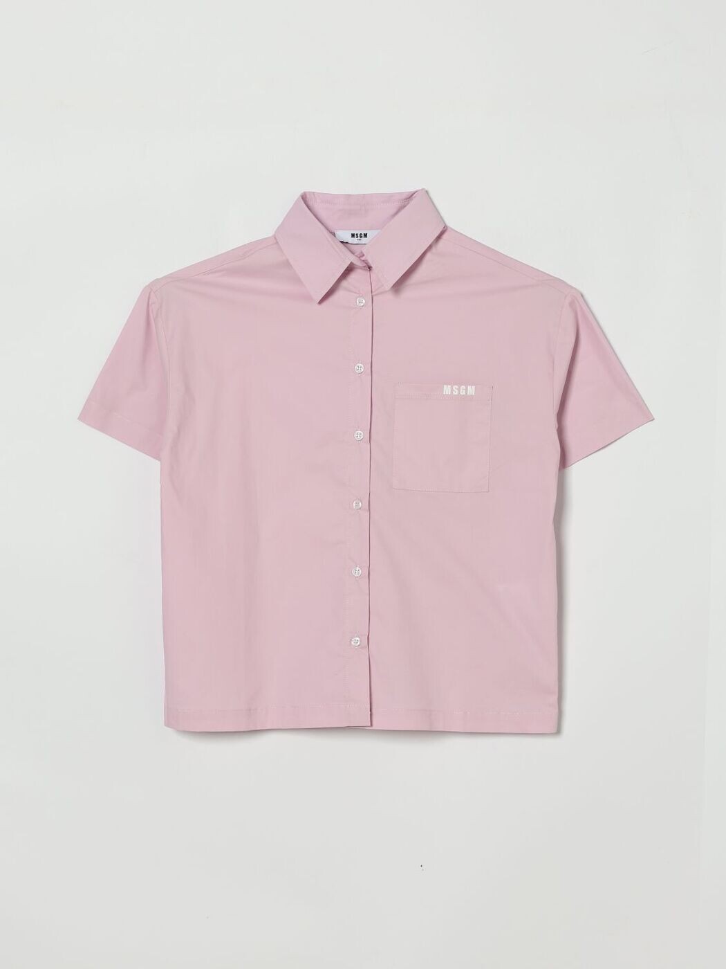 エムエスジーエム MSGM フォーマルシャツ プルオーバー ガールズ さくら色 Formal shirts S6MSJGSI163 関税 貨物輸送無料 2026SS gi