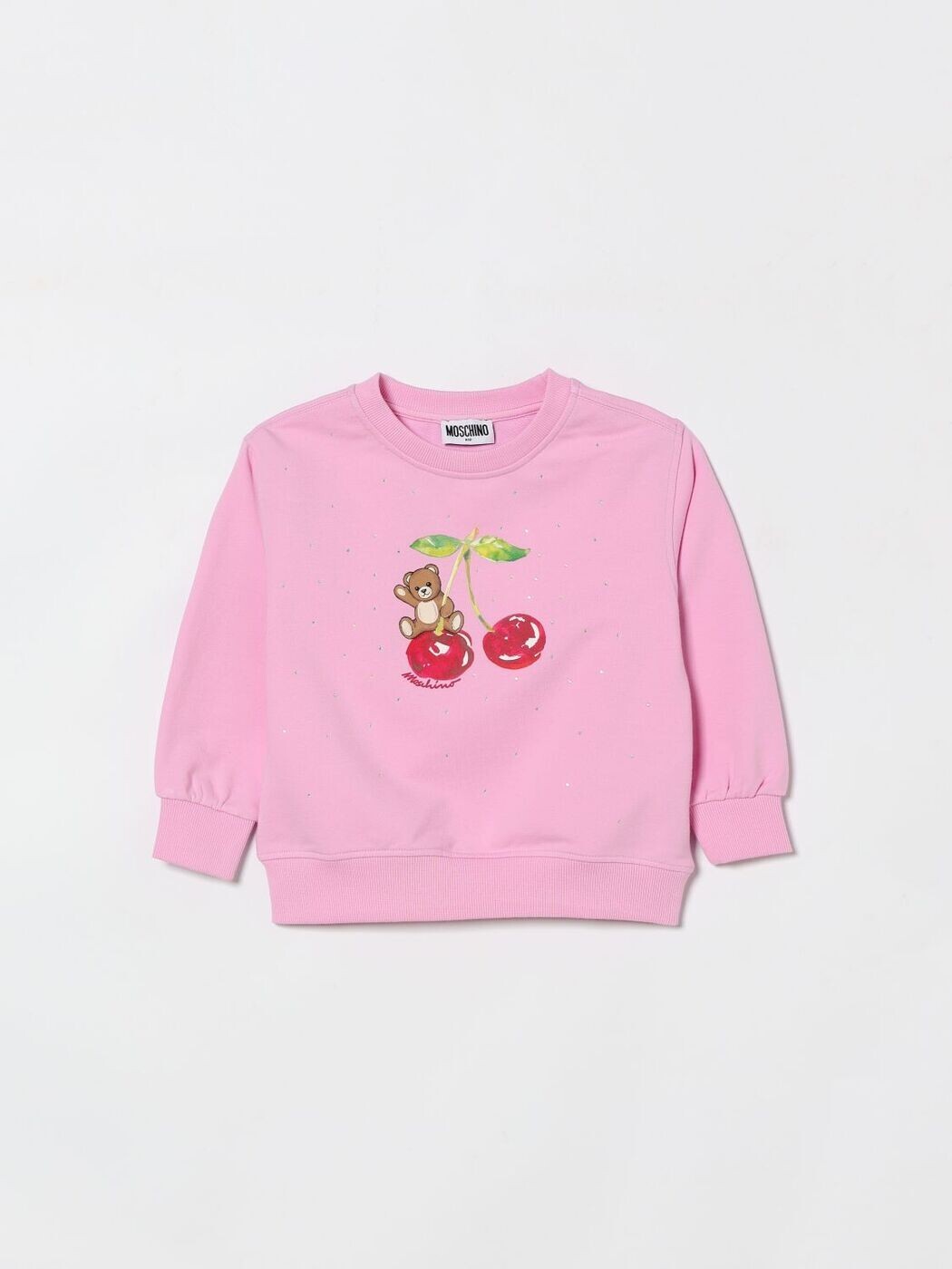 モスキーノ MOSCHINO クルーネックジャンパー 編み物御召しもの ガールズ さくら色 Crew neck jumpers HDF06OLDA25 関税 貨物輸送無料 2026SS gi