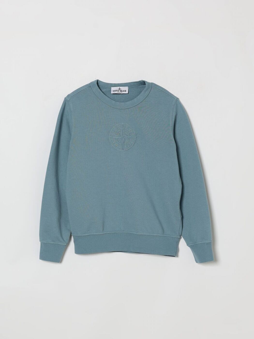 石ころ 島 STONE ISLAND JUNIOR クルーネックジャンパー 編み物御召しもの ボーイズ 青碧 Crew neck jumpers 6100003S0040 関税 貨物輸送無料 2026SS gi