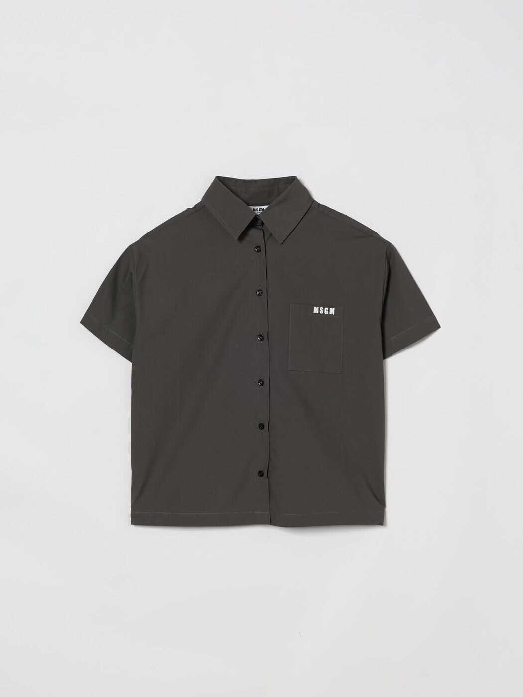 エムエスジーエム MSGM フォーマルシャツ プルオーバー ガールズ 薄墨色 Formal shirts S6MSJGSI163 関税 貨物輸送無料 2026SS gi
