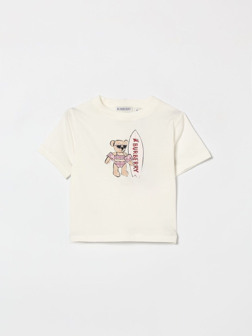 バーバリー BURBERRY ロング捩りプルオーバー プルオーバー ガールズ 白いこと Long sleeve t-shirts 8121278 関税 貨物輸送無料 2026SS gi