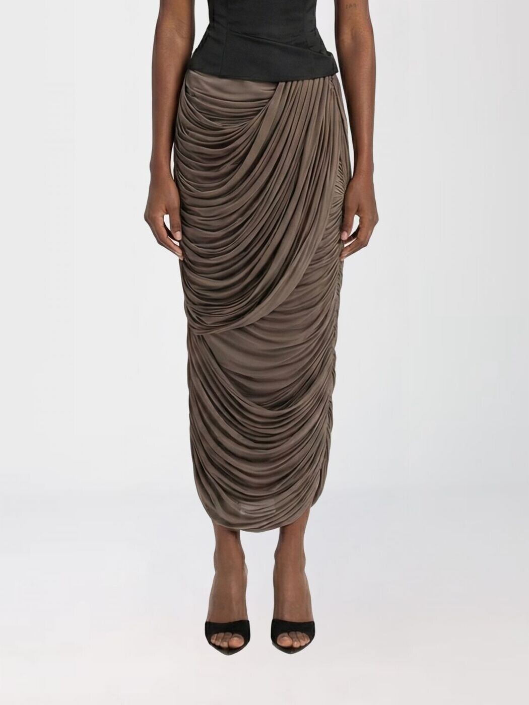 マグダ ブトリム MAGDA BUTRYM スコート レディース 赤銅色 Skirts 302426 関税 貨物輸送無料 2026SS gi
