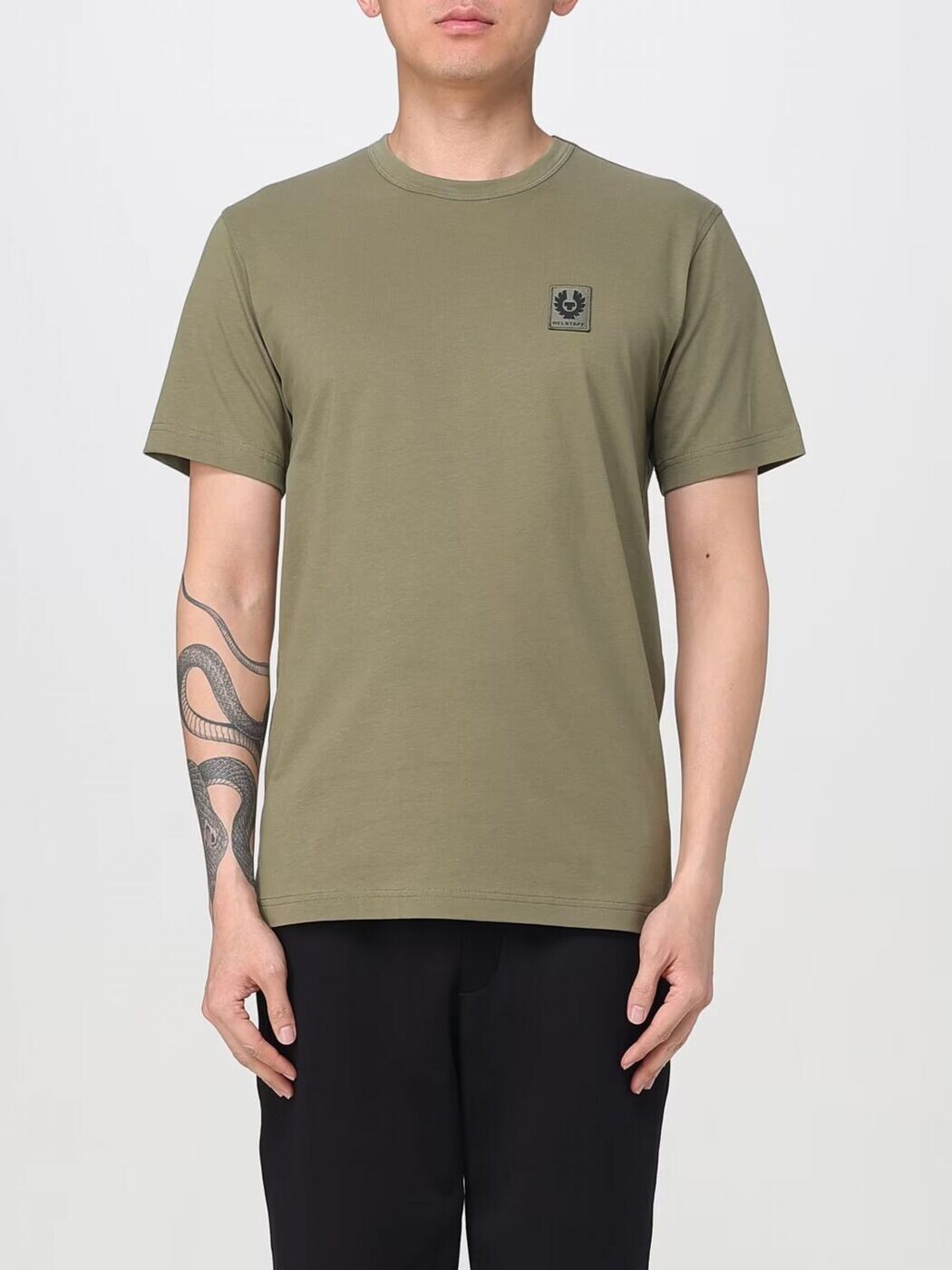 BELSTAFF BELSTAFF Tシャツ メンズ グリーン T-shirts 100055 Green 関税 送料無料 2026SS gi｜BRANDSHOP「il Tesoro」 17,316円