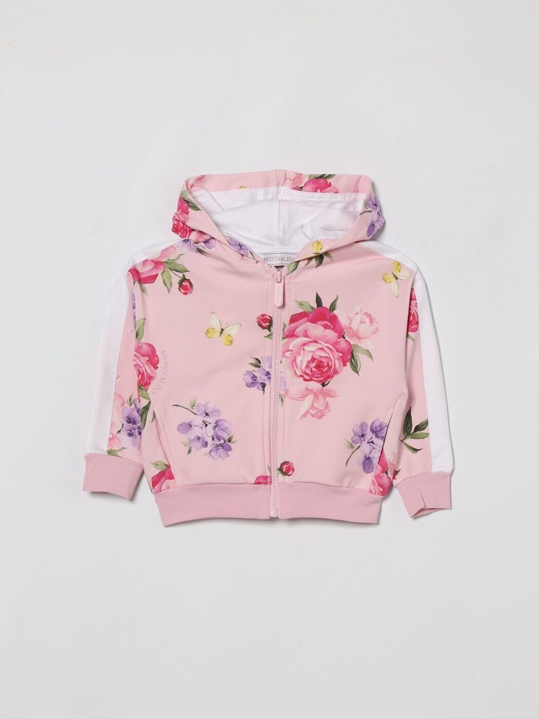 モナリザ MONNALISA クルーネックジャンパー 編み物御召しもの ガールズ さくら色 Crew neck jumpers 19G8007009 関税 貨物輸送無料 2026SS gi