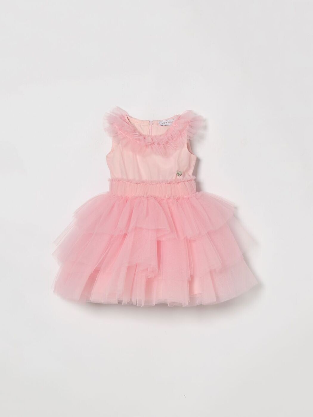 モナリザ MONNALISA ロングドレス ドレス ガールズ ピンク Long dresses 17G908NPT9945 Pink 関税 送料無料 2026SS gi｜BRANDSHOP「il Tesoro」