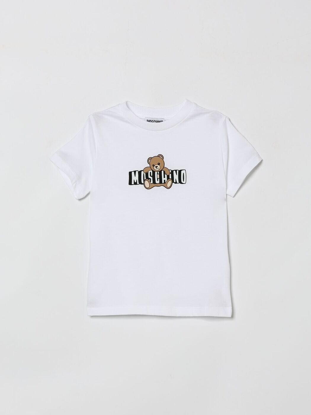 モスキーノ MOSCHINO ロングスリーブTシャツ Tシャツ ボーイズ ホワイト Long sleeve t-shirts HZM058LAA03 White 関税 送料無料 2026SS gi｜BRANDSHOP「il Tesoro」