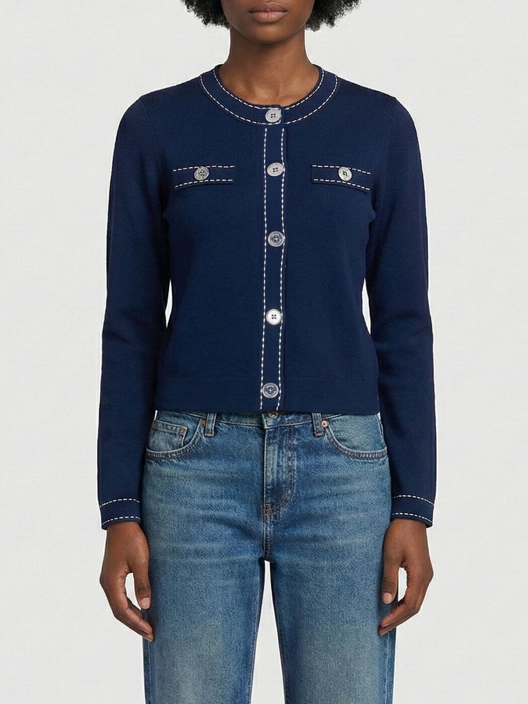 マイケルコース MICHAEL KORS セーター ニットウェア レディース ブルー Knitwear MR661EW33D Blue 関税 送料無料 2026SS gi｜BRANDSHOP「il Tesoro」