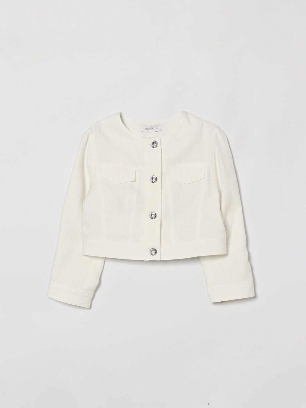 モナリザ MONNALISA バイカージャケット 上衣 ガールズ Biker jackets 71G1047124 関税 貨物輸送無料 2026SS gi