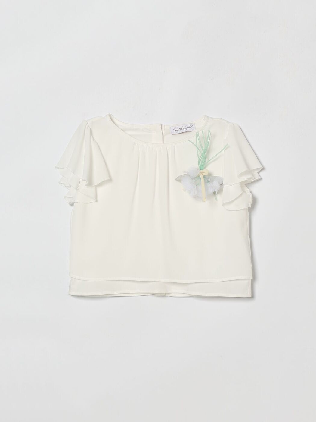モナリザ MONNALISA フォーマルシャツ プルオーバー ガールズ Formal shirts 71G3047119 関税 貨物輸送無料 2026SS gi