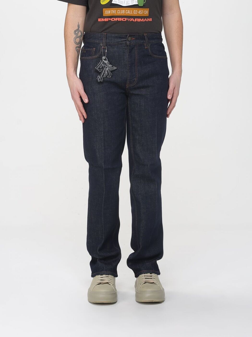 エンポリオ アルマーニ EMPORIO ARMANI デニム メンズ ブルー Jeans EM000763AF17493 Blue 関税 送料無料 2026SS gi｜BRANDSHOP「il Tesoro」