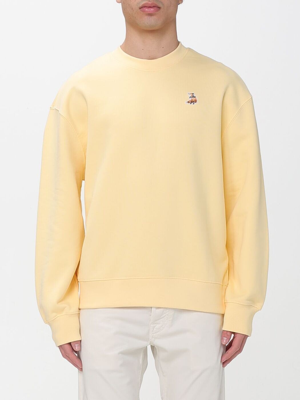 メゾン キツネ MAISON KITSUNE スウェットシャツ トレーナー メンズ イエロー Sweatshirts QM00301KM0341 Yellow 関税 送料無料 2026SS gi|BRANDSHOP「il Tesoro」