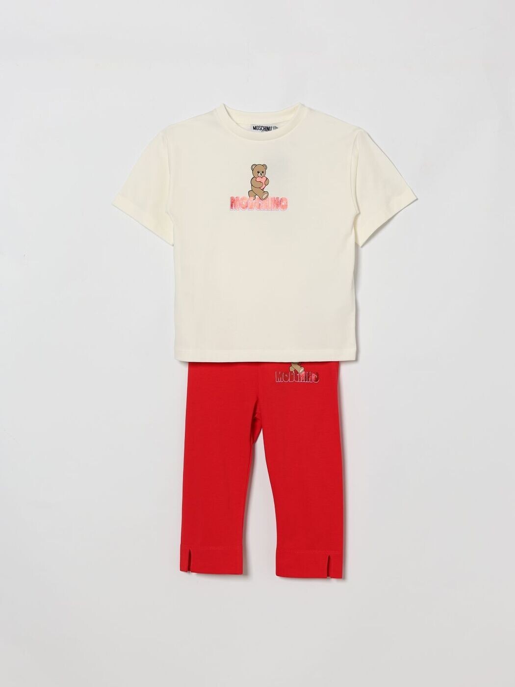 モスキーノ MOSCHINO セットアップ ボーイズ 赤いこと Jumpsuits HCG00DLBA00 関税 貨物輸送無料 2026SS gi