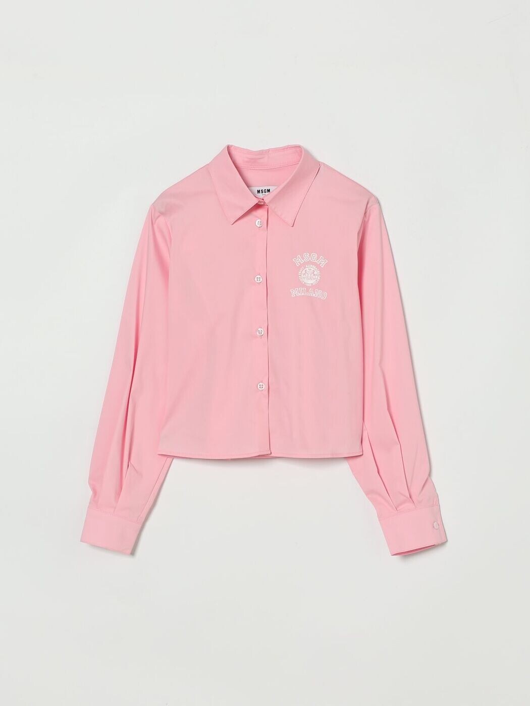 エムエスジーエム MSGM フォーマルシャツ プルオーバー ガールズ さくら色 Formal shirts S6MSJGSI026 関税 貨物輸送無料 2026SS gi