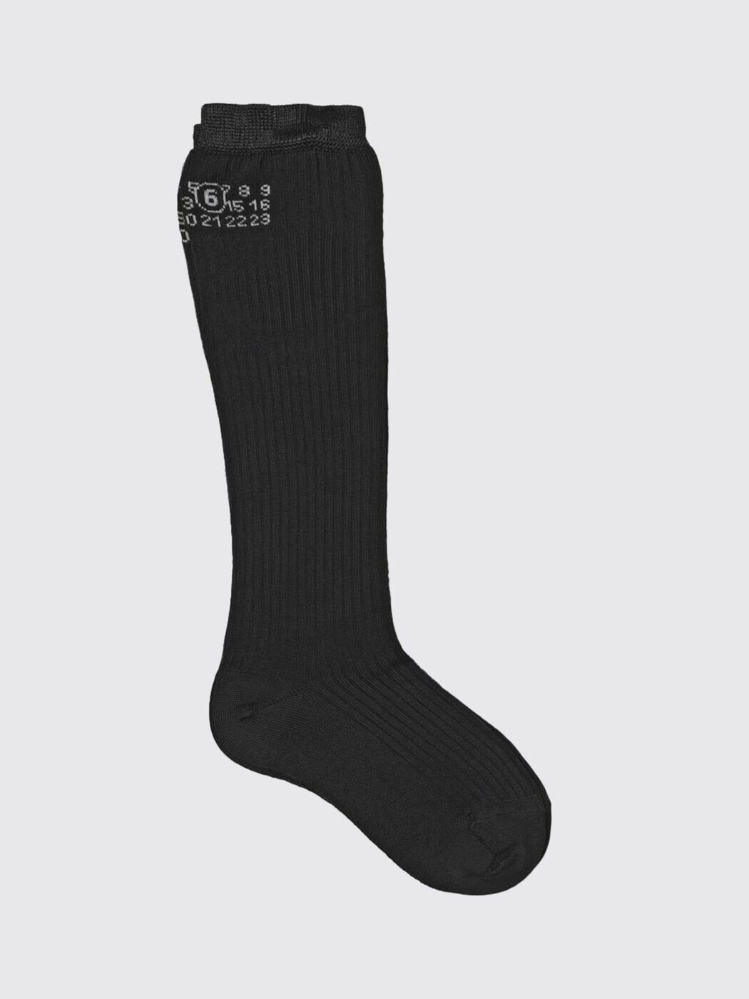 エムエム6 住みか マルジェラ MM6 MAISON MARGIELA ソックス 靴下 レディース 黒いこと Socks S52TL0038M13244 関税 貨物輸送無料 2026SS gi