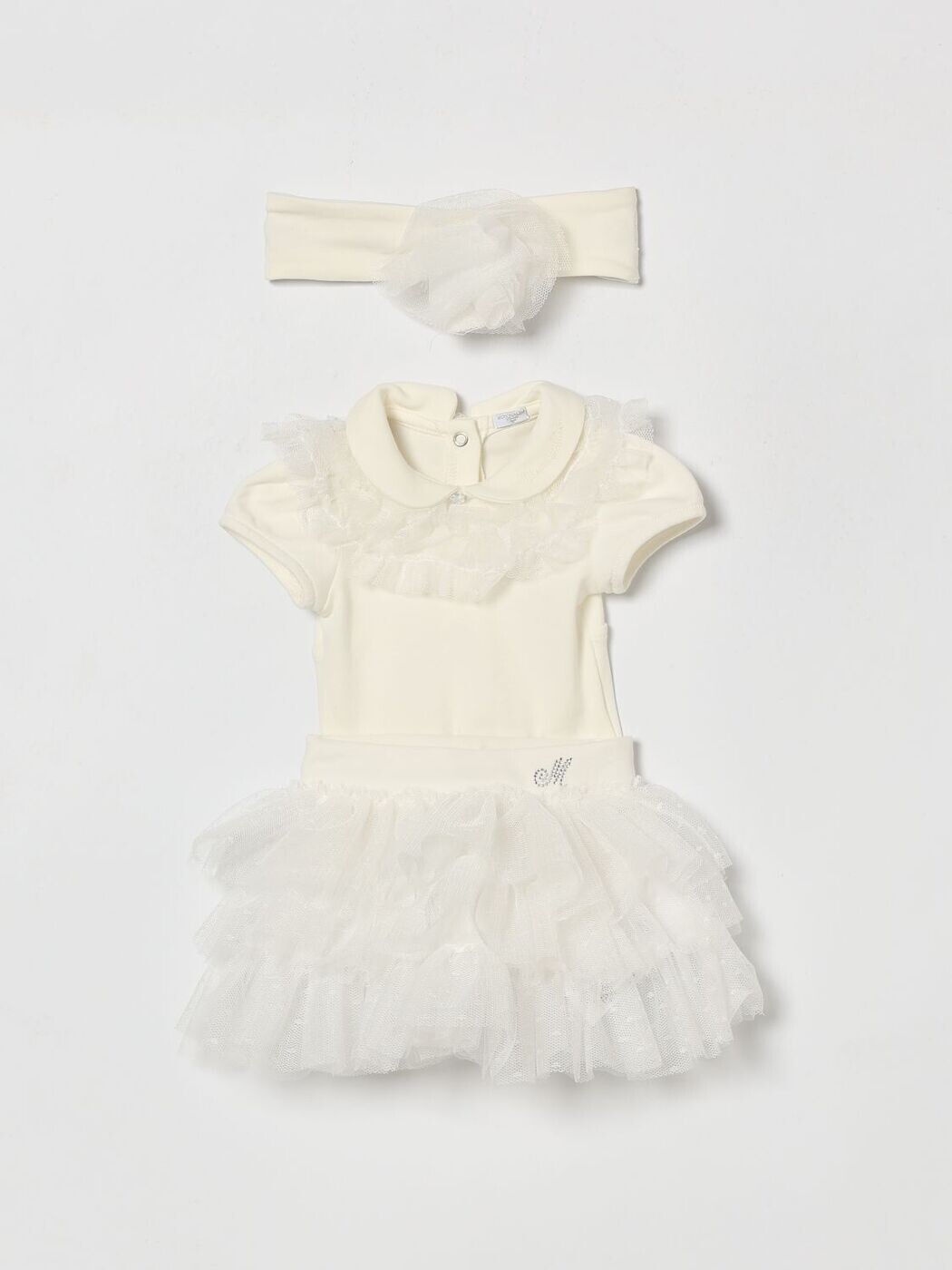 モナリザ MONNALISA トラックスーツ　セットアップ ベビーウェア ベビーユニセックス Tracksuits 35G5027000 Yellow Cream 関税 送料無料 2026SS gi｜BRANDSHOP「il Tesoro」