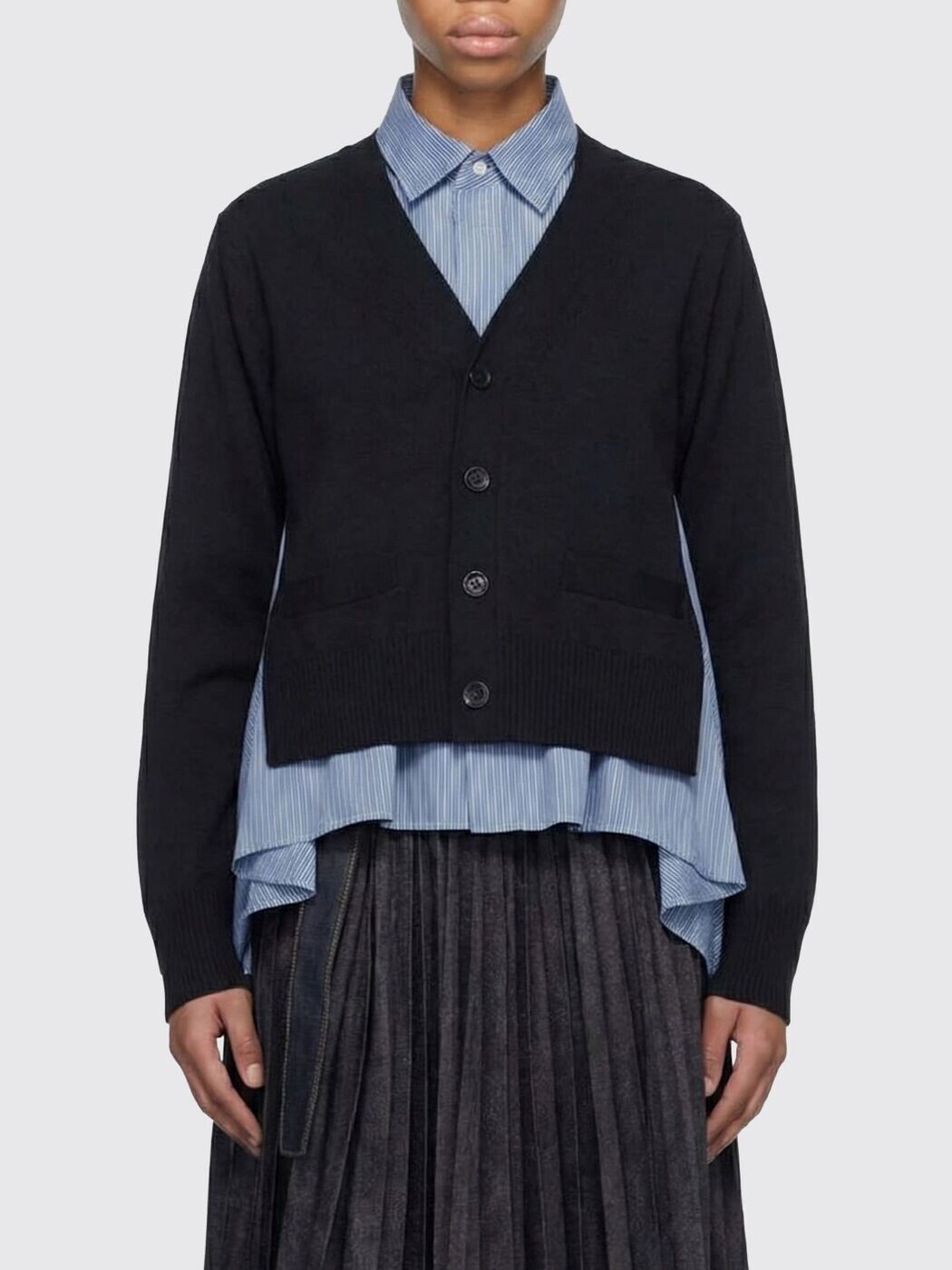 サカイ SACAI セーター ニットウェア レディース ネイビー Knitwear 2608401 Navy 関税 送料無料 2026SS gi｜BRANDSHOP「il Tesoro」