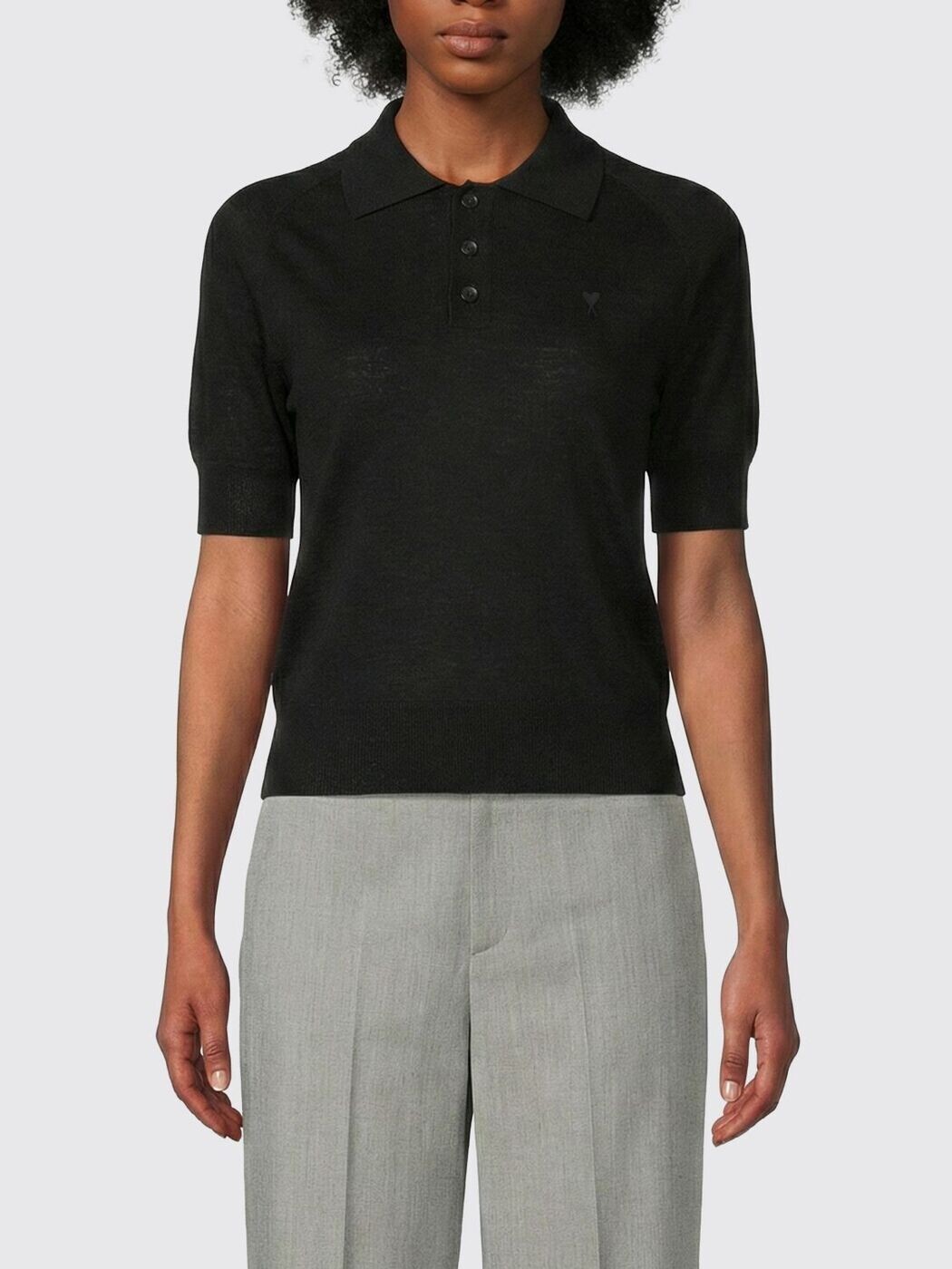 アミ パリス AMI PARIS セーター ニットウェア レディース ブラック Knitwear FPL439KN00390 Black 関税 送料無料 2026SS gi|BRANDSHOP「il Tesoro」