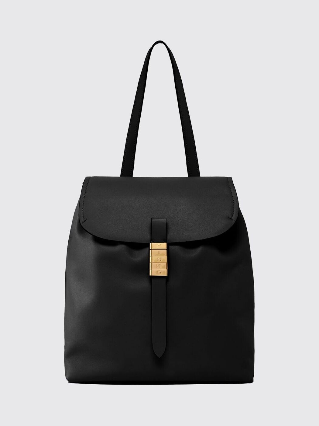 ピンコ PINKO 背嚢 うしろ側風呂敷き包み レディース 黒いこと Backpacks and bum bags 106063A0QO Black 関税 貨物輸送無料 2026SS gi