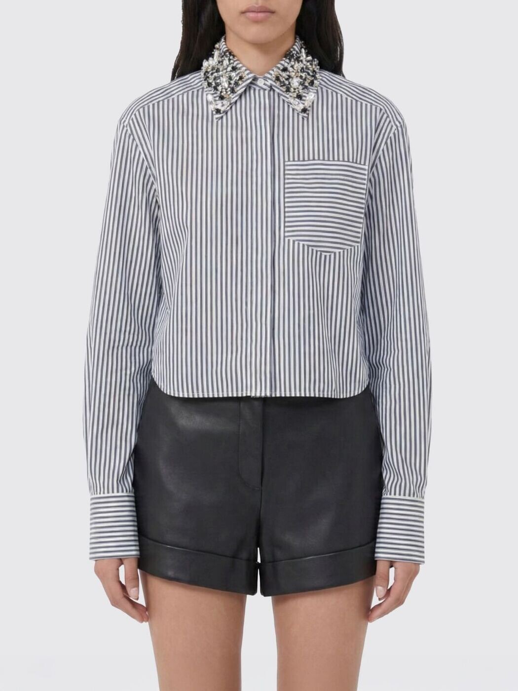 スポーツマックス SPORTMAX シャツ レディース ブラック Shirts 261211101160080160 Black 関税 送料無料 2026SS gi｜BRANDSHOP「il Tesoro」