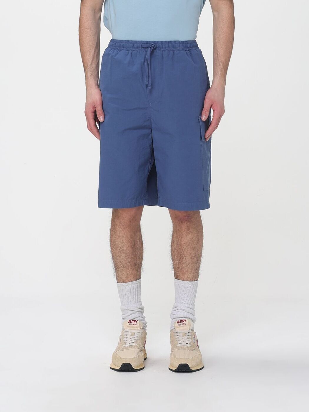AUTRY さる股引き メンズ 青色 Shorts SHPM022R ~ 関税 貨物輸送無料 2026SS gi