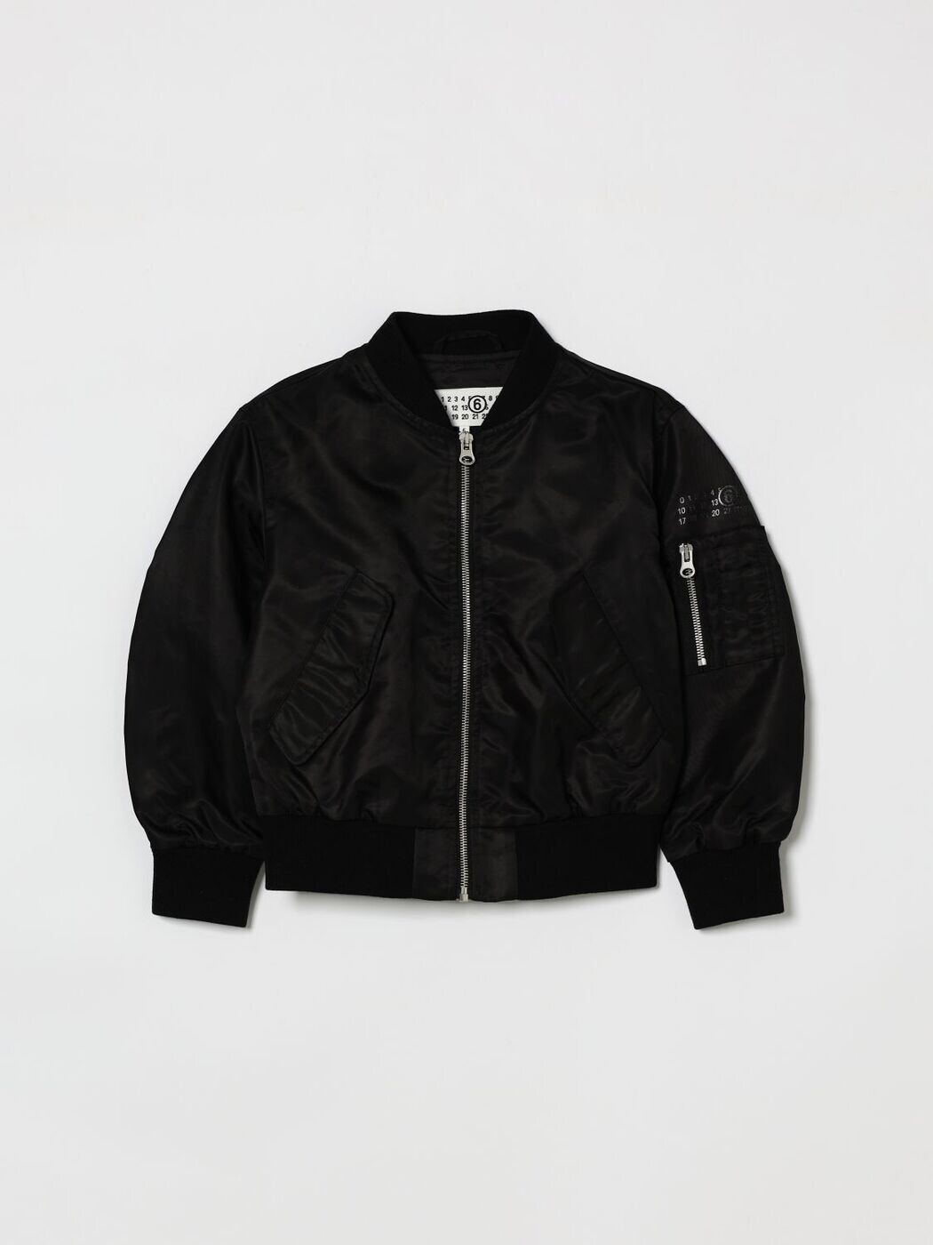 エムエム6 棲み家 マルジェラ MM6 MAISON MARGIELA 上衣 ベビーユニセックス 黒いこと Jacket M60993MM03B 関税 貨物輸送無料 2026SS gi