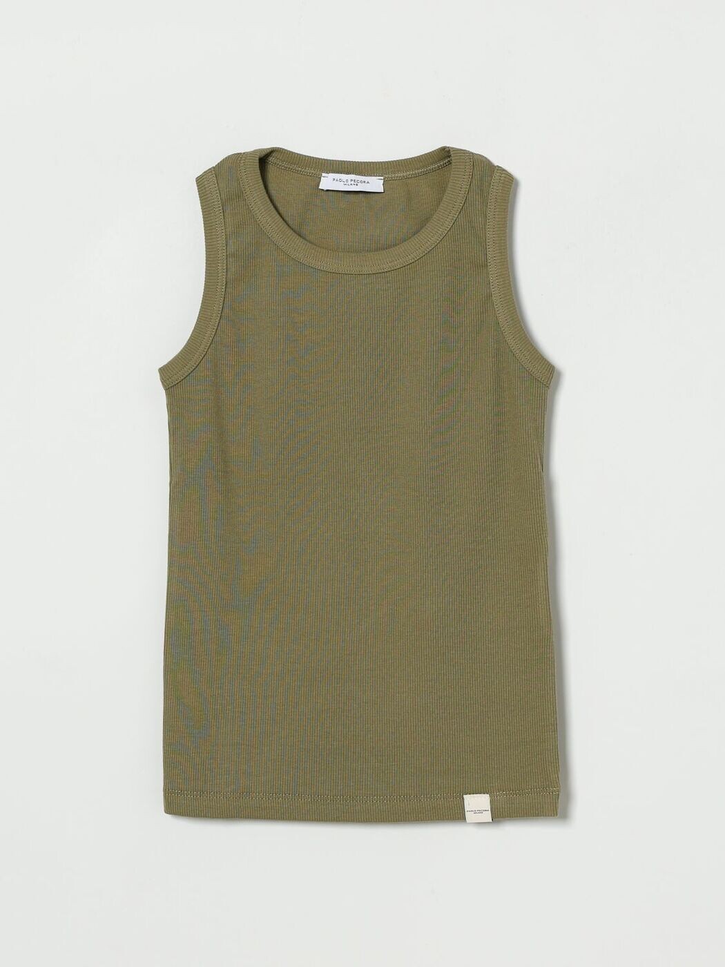 パオロペコラ PAOLO PECORA ロングスリーブTシャツ Tシャツ ボーイズ グリーン Long sleeve t-shirts PP4269 関税 送料無料 ラッピング無料 2026SS gi画像