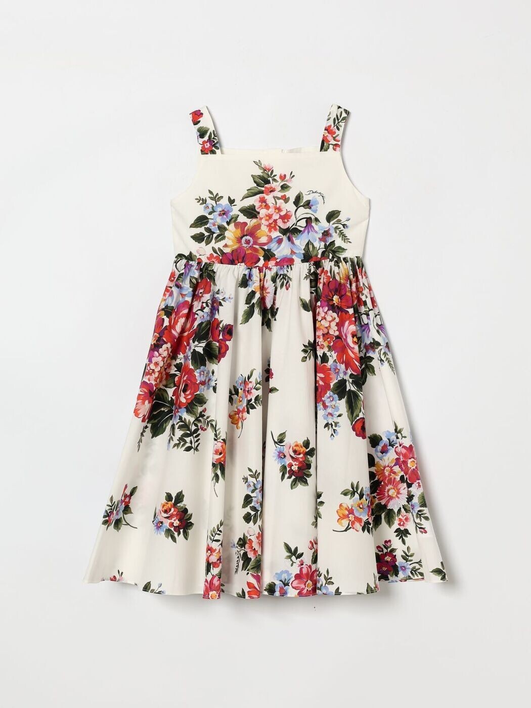 ドルチェ＆ガッバーナ DOLCE\u0026GABBANA ロングお召しもの お召しもの ガールズ 白いこと Long dresses L53DI6HS5UU 関税 貨物輸送無料 2026SS gi