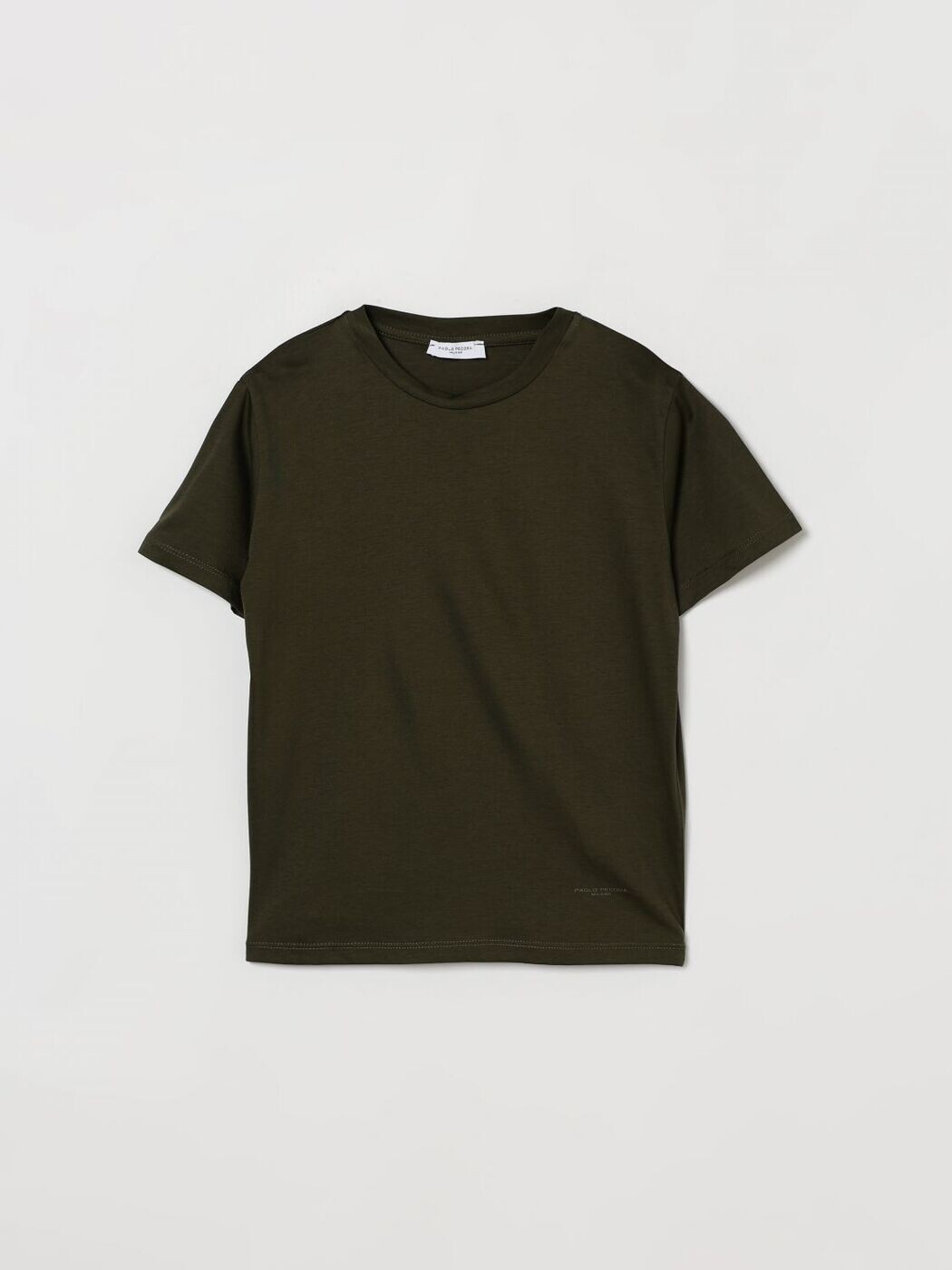 パオロペコラ PAOLO PECORA ロングスリーブTシャツ Tシャツ ボーイズ グリーン Long sleeve t-shirts PP4222 関税 送料無料 ラッピング無料 2026SS gi画像