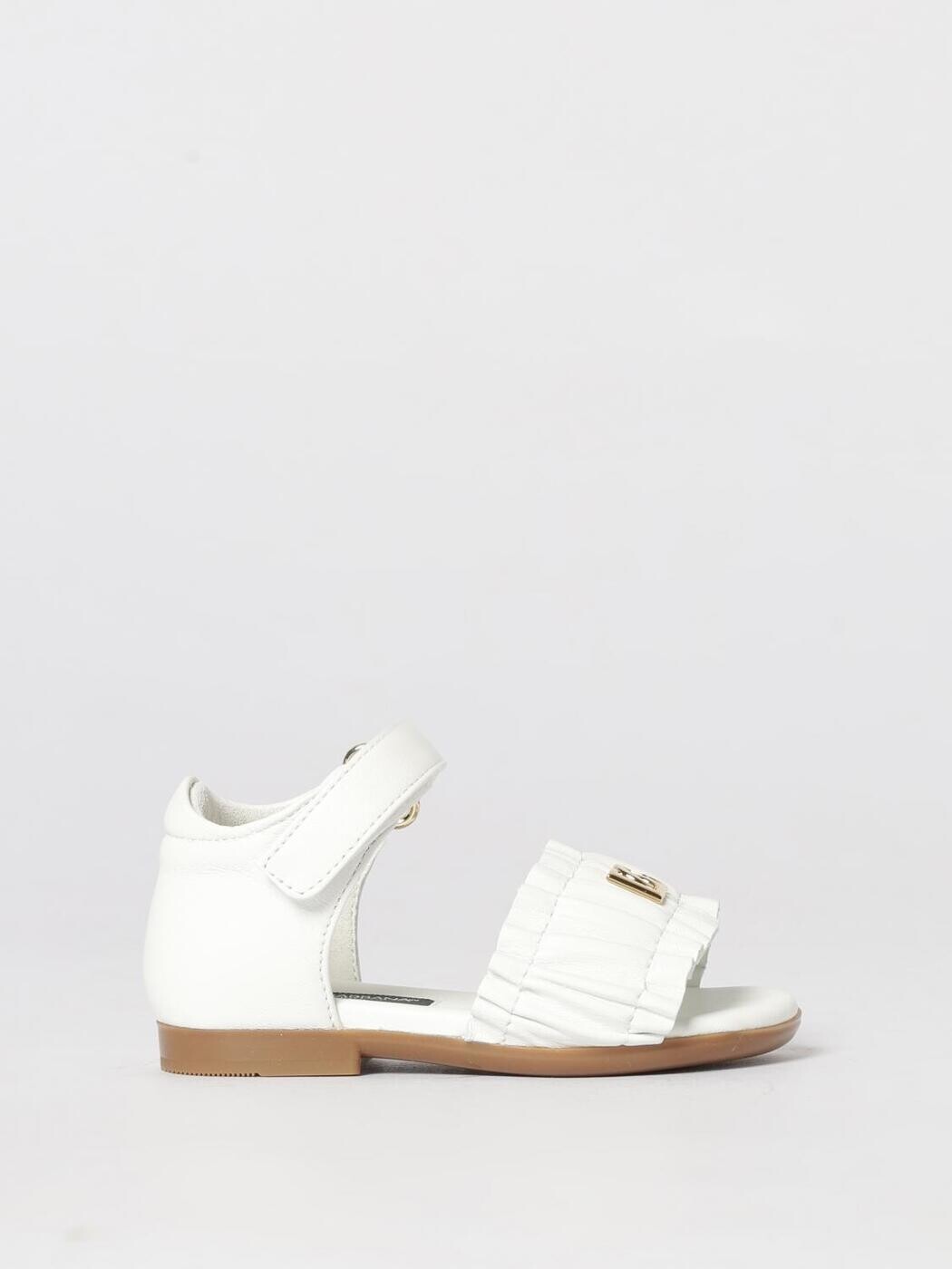 ドルチェ＆ガッバーナ DOLCE\u0026GABBANA バレーシューズ シューズ ガールズ 白いこと Ballet flats D20113A1850 関税 貨物輸送無料 2026SS gi