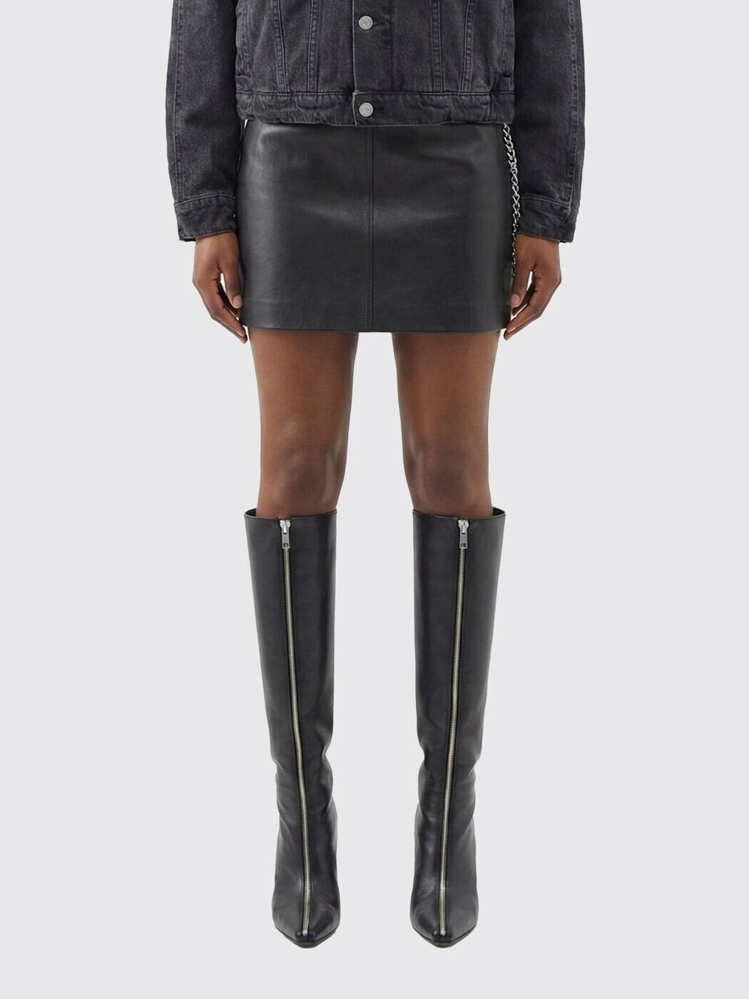 アレキサンダーワン ALEXANDER WANG スカート レディース ブラック Skirts 1WC1265381 Black 関税 送料無料 2026SS gi｜BRANDSHOP「il Tesoro」