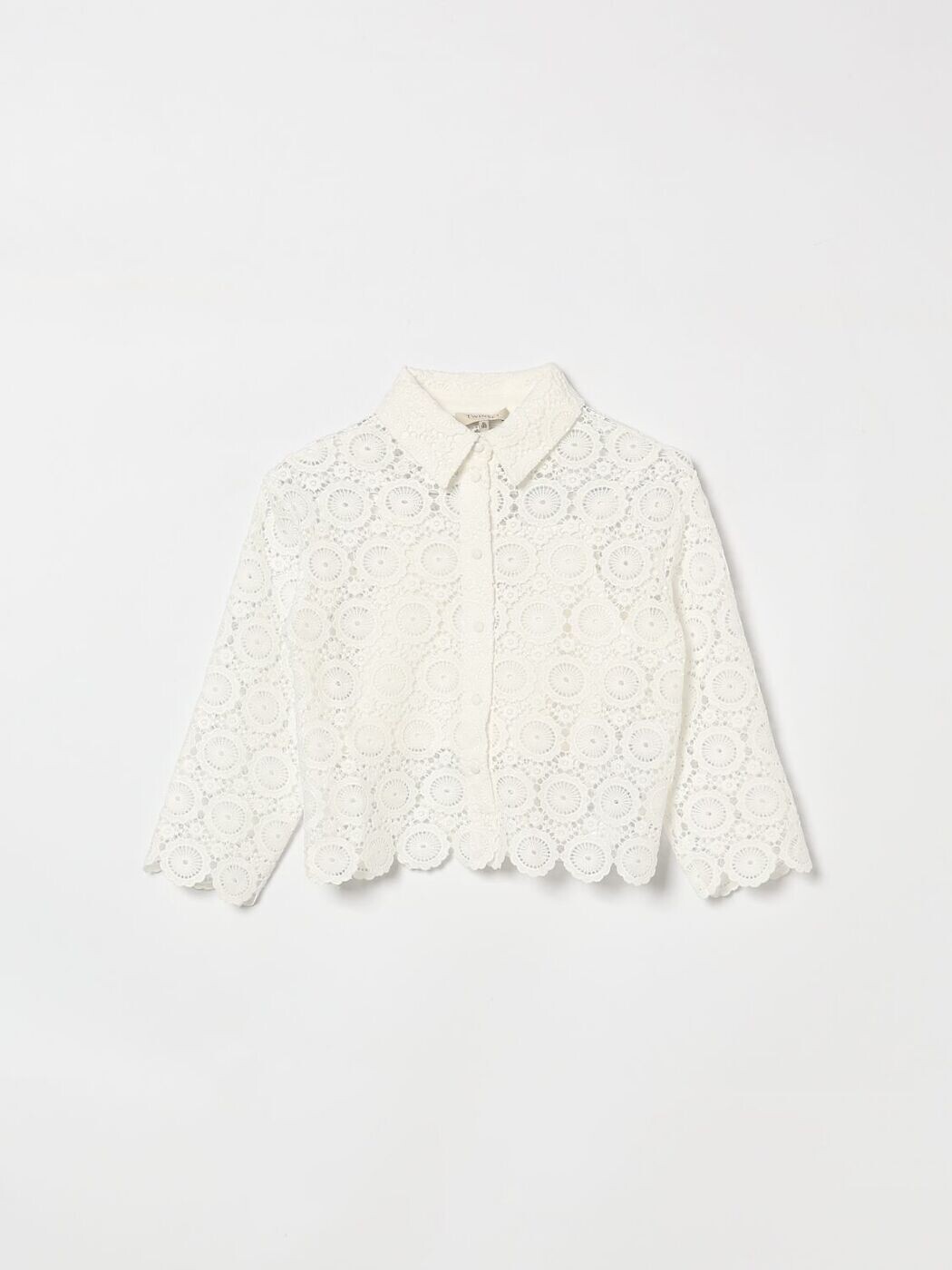 ツイン書き割り TWINSET フォーマルシャツ プルオーバー ガールズ 白いこと Formal shirts 261GJ2Q25 関税 貨物輸送無料 2026SS gi