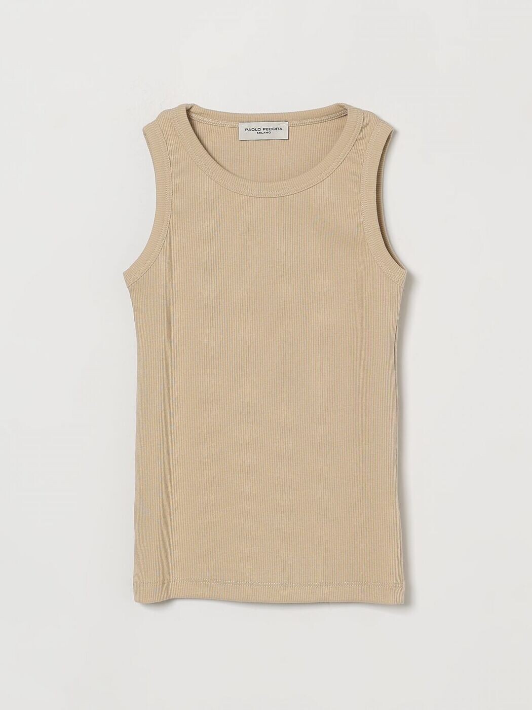 パオロペコラ PAOLO PECORA ロングスリーブTシャツ Tシャツ ボーイズ ベージュ Long sleeve t-shirts PP4269 関税 送料無料 ラッピング無料 2026SS gi画像