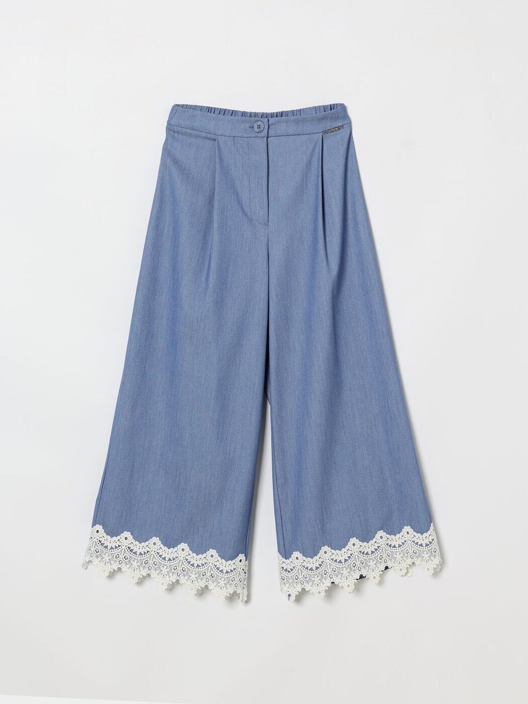ツインセット TWINSET ズボン パンツ ガールズ Trousers 261GJ2Q14 Gnawed Blue 関税 送料無料 2026SS gi｜BRANDSHOP「il Tesoro」