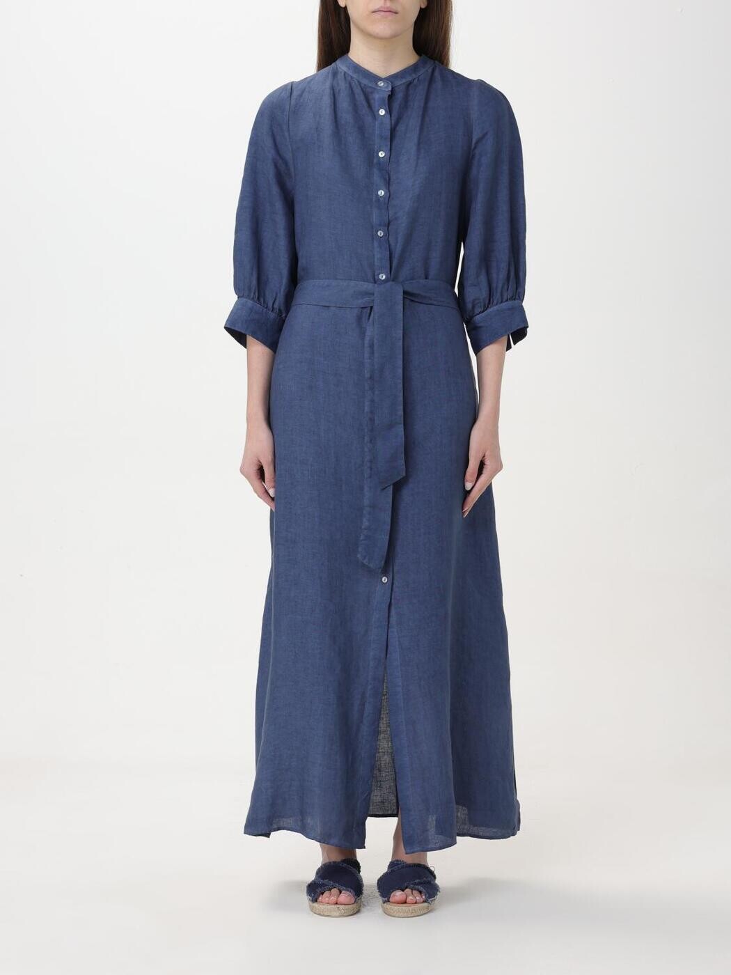 120パーセントリノ 120% LINO ワンピース ドレス レディース ネイビー Dresses 31BLIW49HA000F75331BLIW Navy 関税 送料無料 2024SS gi｜BRANDSHOP「il Tesoro」 23,384円