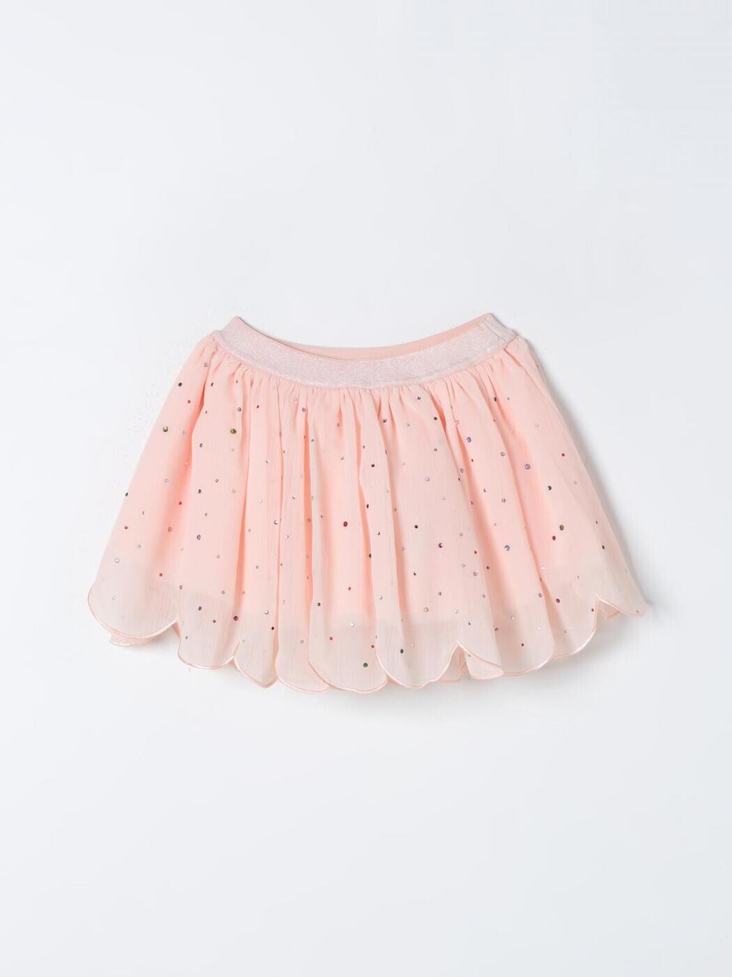 ステラマッカートニー STELLA MCCARTNEY ミニ御徒面子 スコート ガールズ サクラ色 Mini-skirts TU7B11Z1894 関税 貨物輸送無料 2025AW gi