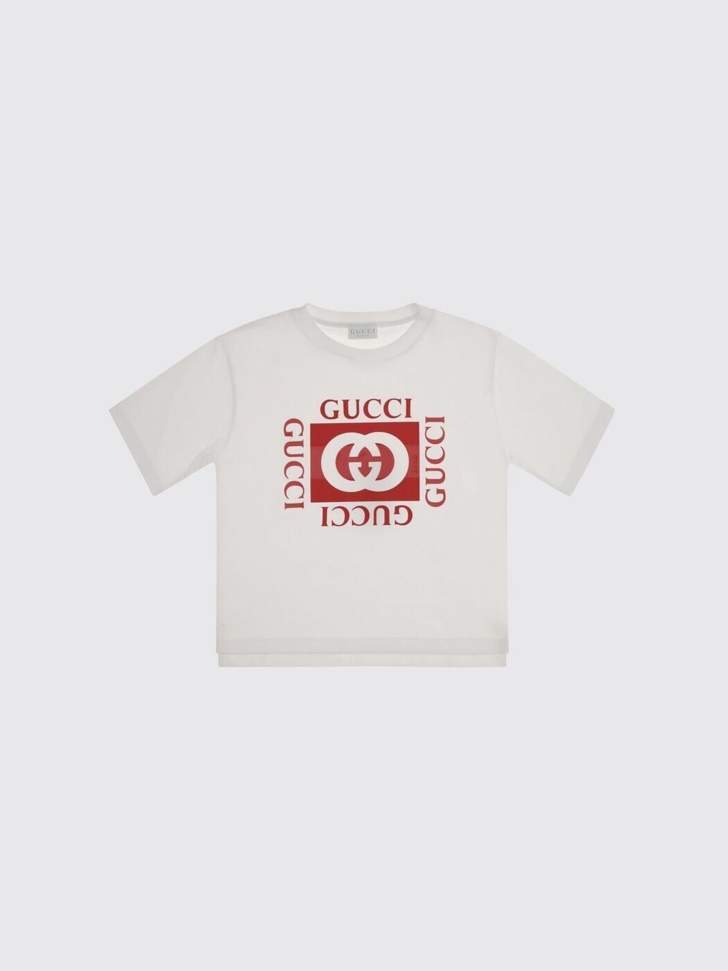 グッチ GUCCI ロング衣袂ティーシャツ ティーシャツ ガールズ 白いこと Long sleeve t-shirts 855551XJHO7 関税 貨物輸送無料 2026SS gi
