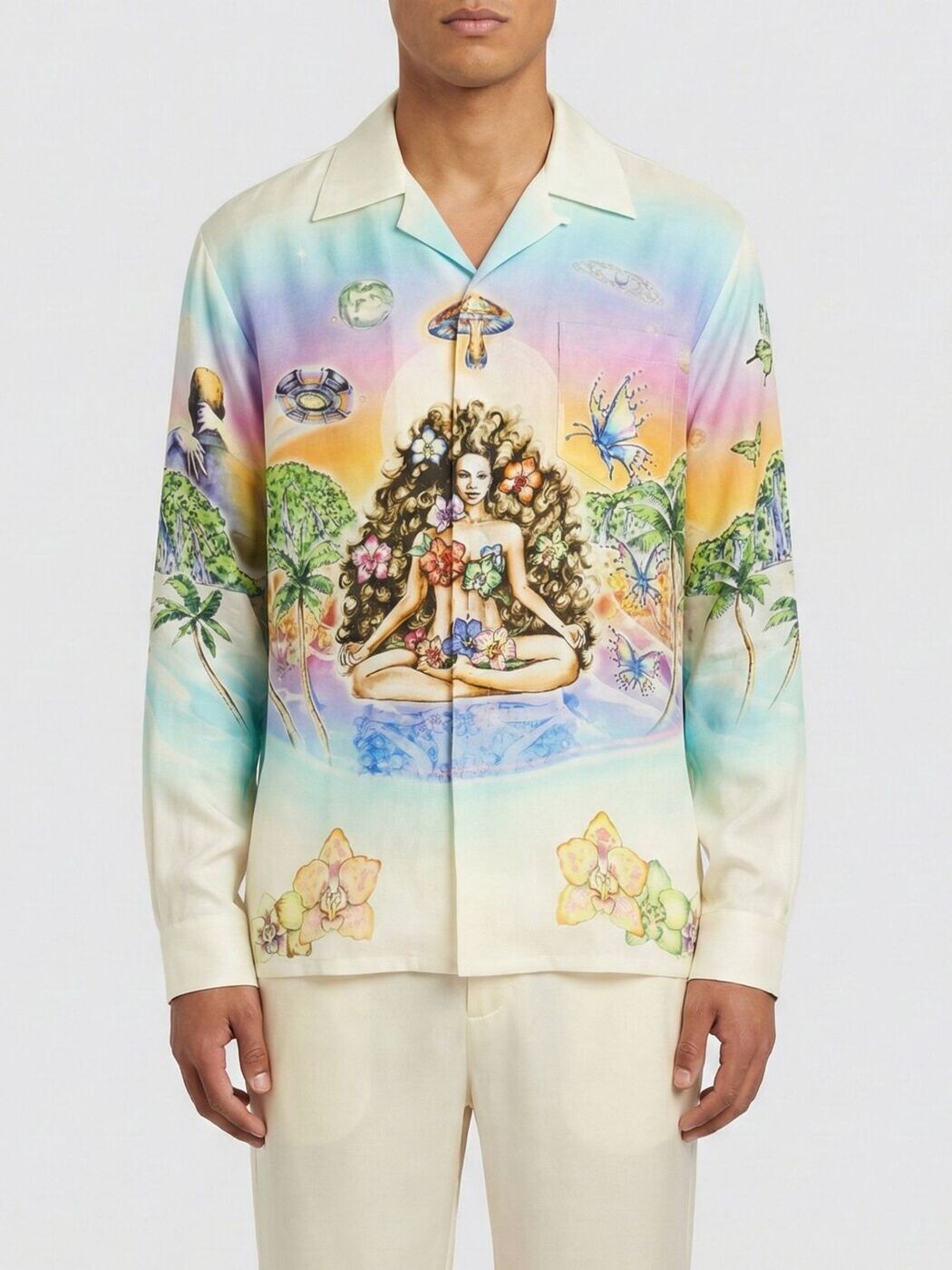 カサブランカ CASABLANCA シャツ メンズ マルチカラー Shirts MSS26SH006 Multicolor 関税 送料無料 2026SS gi|BRANDSHOP「il Tesoro」