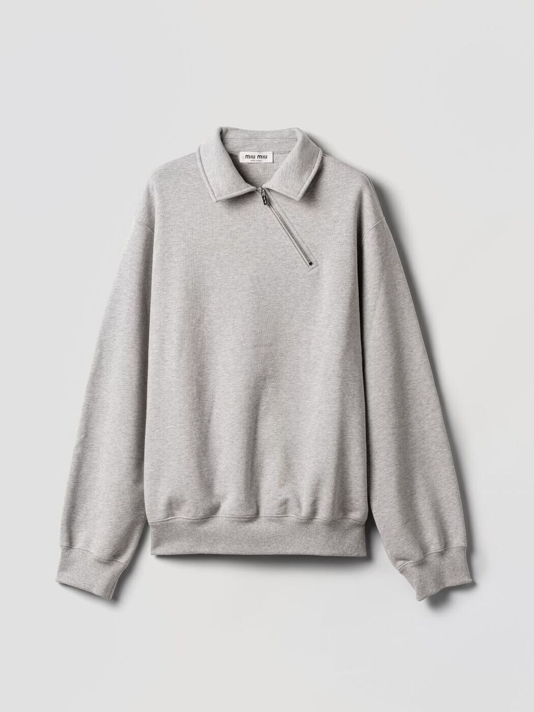 ミュウ ミュウ MIU MIU スポーツシャツ レディース 薄墨色 Polo MJLA04SOOO18S8 関税 貨物輸送無料 2026SS gi