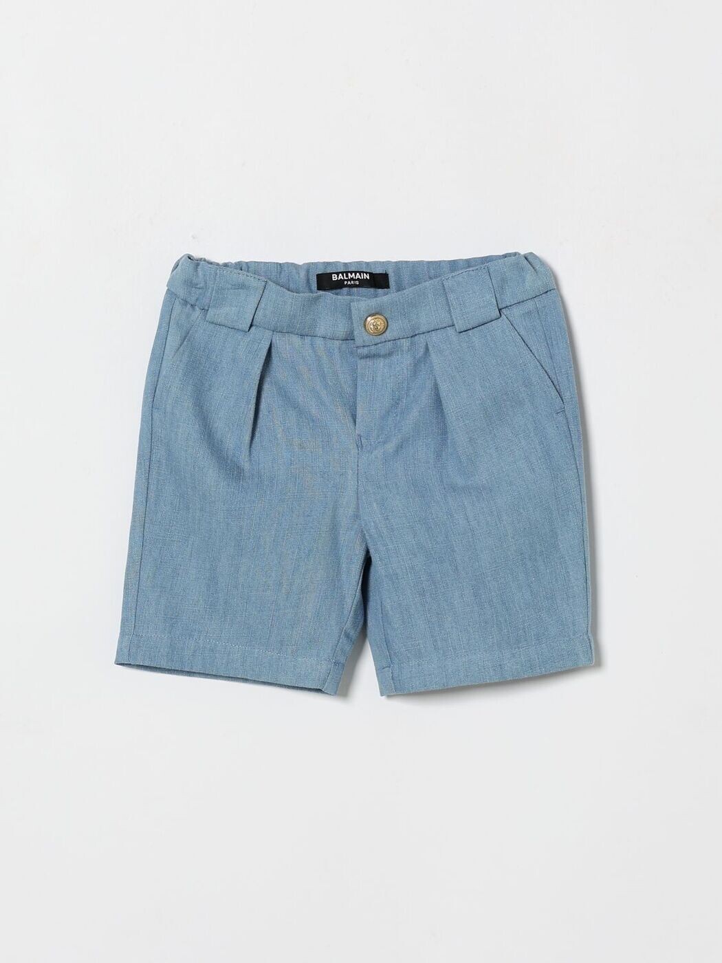バルマン BALMAIN ズボン下 遊撃手ズボン下 ベビーユニセックス 青碧 Shorts BY6689P0588 関税 貨物輸送無料 2026SS gi