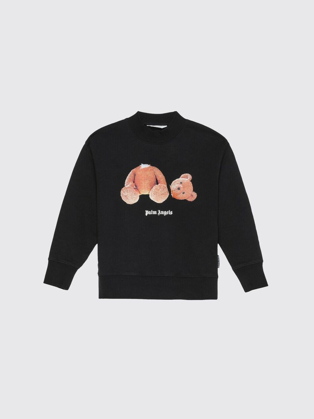パーム・エンジェルス PALM ANGELS クルーネックジャンパー 編み物御召しもの ボーイズ 黒いこと Crew neck jumpers PBBA012S26FLE002 関税 貨物輸送無料 2026SS gi