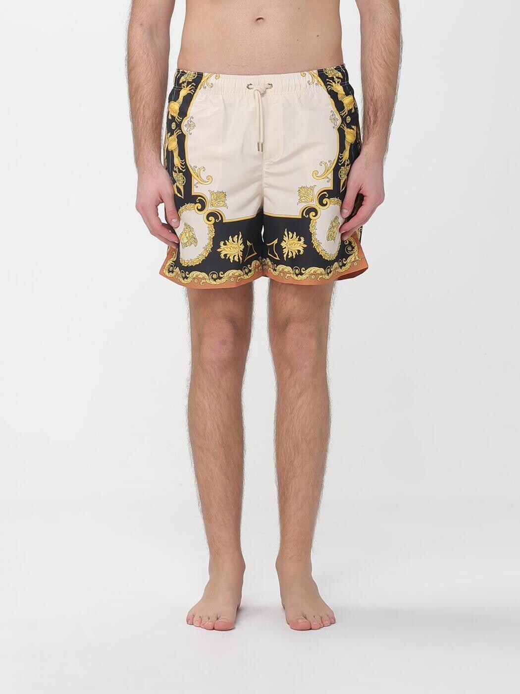 ヴェルサーチ VERSACE 海水着 スイムウェア メンズ 黒いこと Swimwear 10188841A16826 関税 貨物輸送無料 2026SS gi