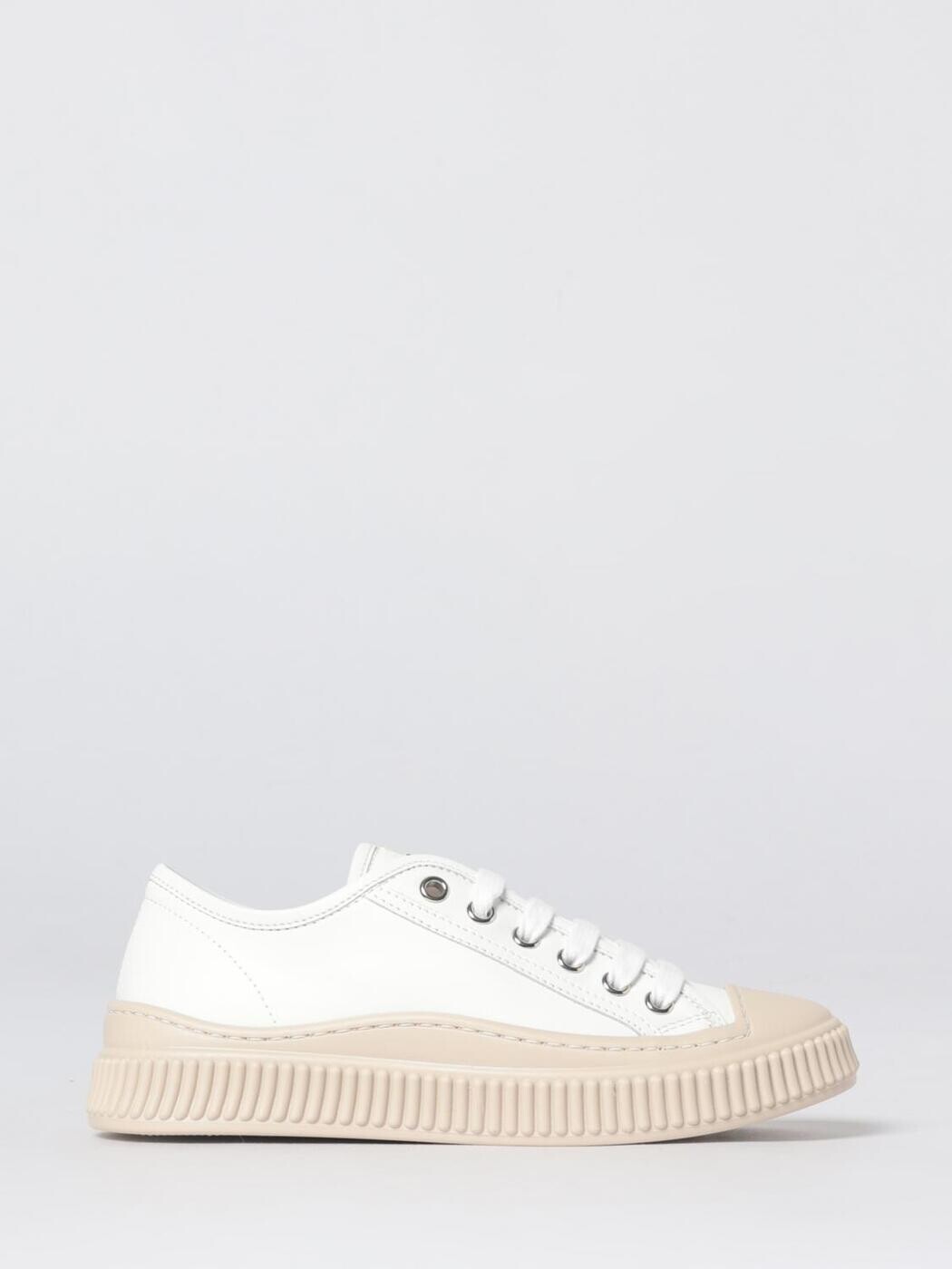 マルニ MARNI 木目細かスニーカー スニーカー ボーイズ 白いこと Flat sneakers 82348 関税 貨物輸送無料 2026SS gi キッズ・ベビー・マタニティ-キッズファッション