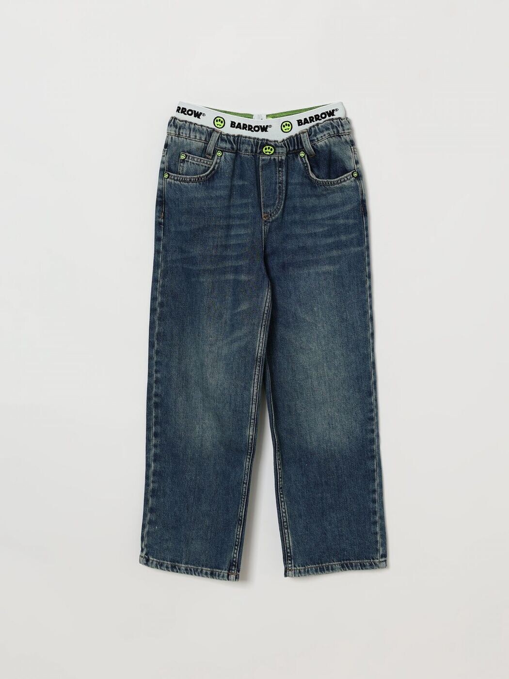 バロウキッズ BARROW KIDS レギュラーフィットジーンズ ジーンズ ガールズ 青色 Regular fit jeans S6BKJGDP111 関税 貨物輸送無料 2026SS gi