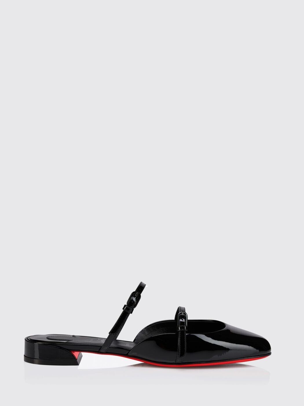 クリスチャンルブタン CHRISTIAN LOUBOUTIN 木目細かシューズ 木目細かシューズ レディース 黒いこと Flat Shoes 1260579 関税 貨物輸送無料 2026SS gi