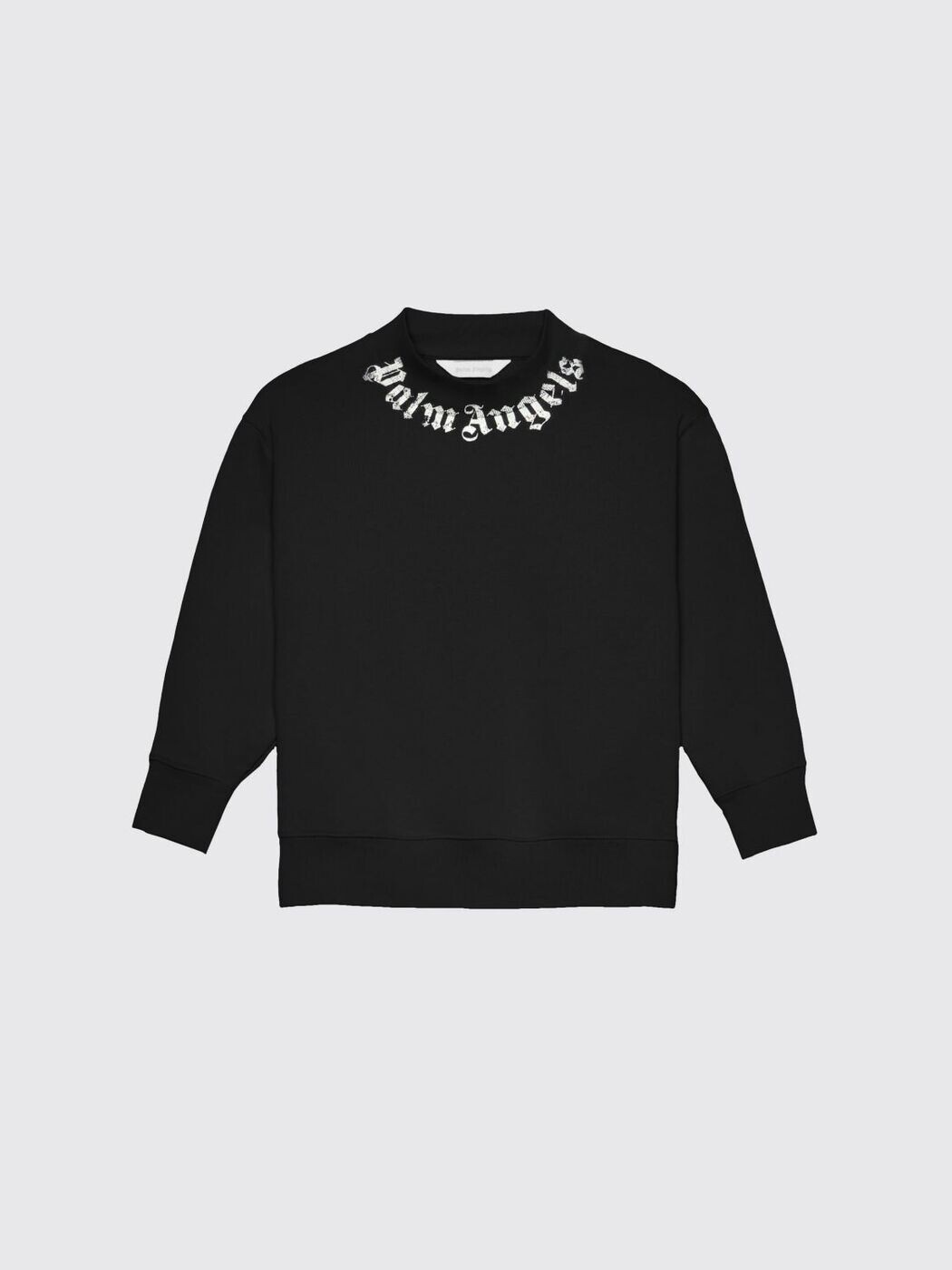 パーム・エンジェルス PALM ANGELS クルーネックジャンパー 編み物御召しもの ボーイズ 黒いこと Crew neck jumpers PBBA012S26FLE004 関税 貨物輸送無料 2026SS gi
