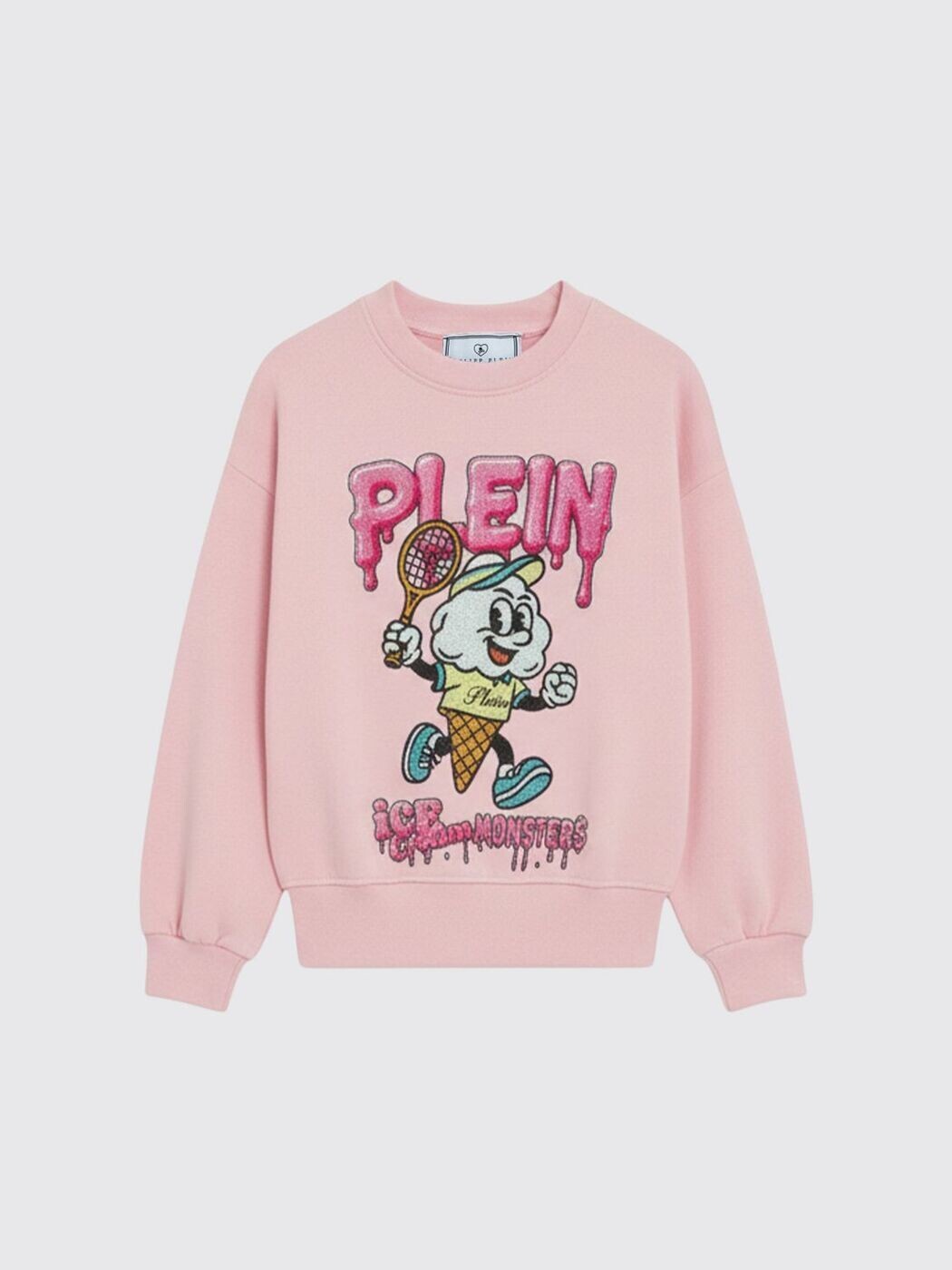 フィリップ 飾り気のない PHILIPP PLEIN クルーネックジャンパー 編み物御召しもの ボーイズ さくら色 Crew neck jumpers S6PHJGSW209 関税 貨物輸送無料 2026SS gi