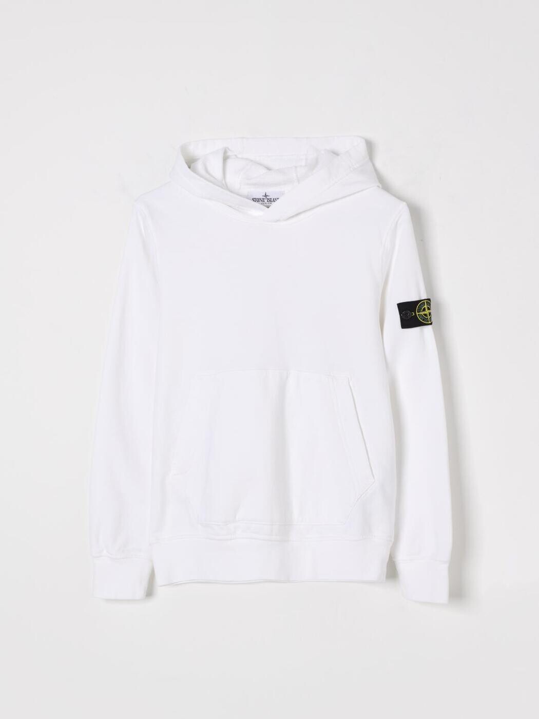 石ころ 島 STONE ISLAND JUNIOR クルーネックジャンパー 編み物御召しもの ボーイズ 白いこと Crew neck jumpers 6100012S0040 関税 貨物輸送無料 2025AW gi