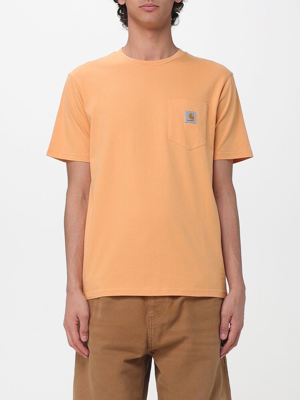 鉄道車両ハート型 ダブリューアイピー CARHARTT WIP プルオーバー メンズ オレンジ色 T-shirts I030434 関税 貨物輸送無料 2026SS gi